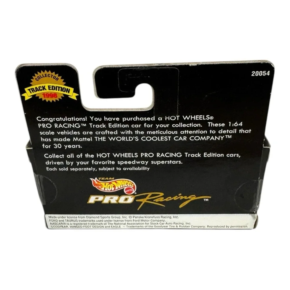 Jeremy Mayfield Mobil 1 Hot Wheels 1:64 Pro‎ Racing #12 Ford Track Edition